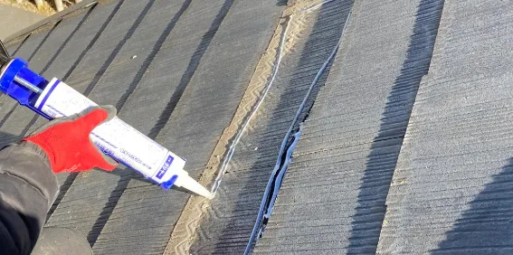 屋根の部分補修