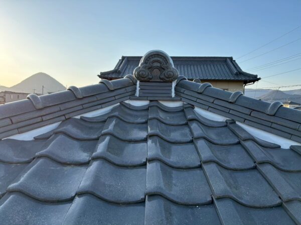 香川県高松市にて屋根修理〈瓦屋根の補修工事〉の施工後写真