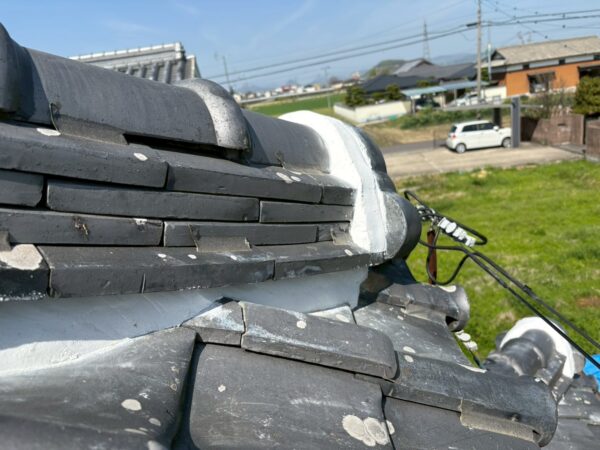 香川県高松市にて屋根修理〈板金からの雨漏り・瓦ズレ〉の施工後写真